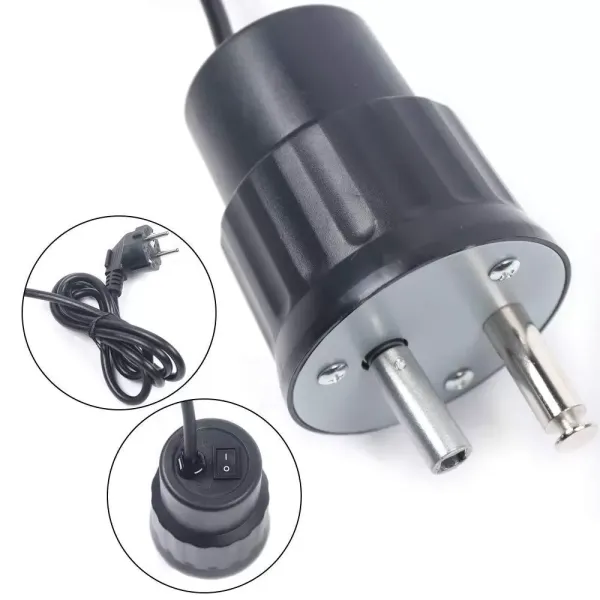 Motor de parrilla eléctrico 220 V 4 W, motor para barbacoa, jardín, pícnic, accesorio