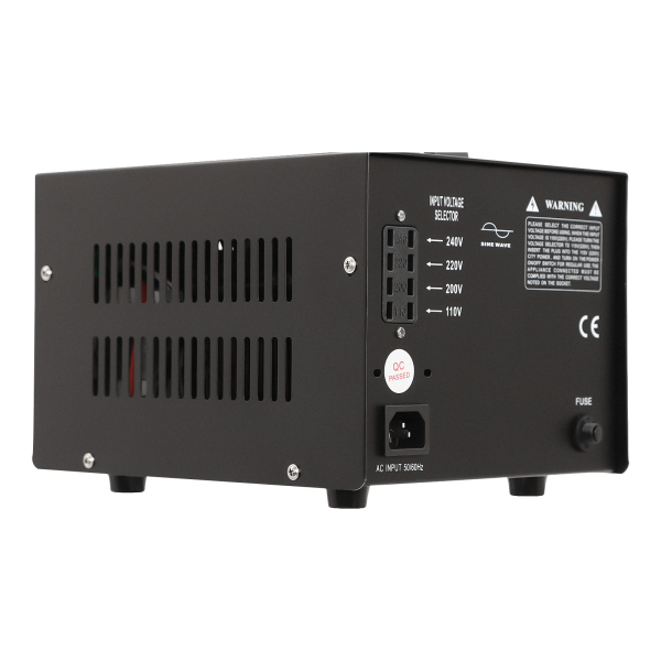 Transformador de tensión (3000 W, 110 V 230 V, adaptador europeo con puerto USB)