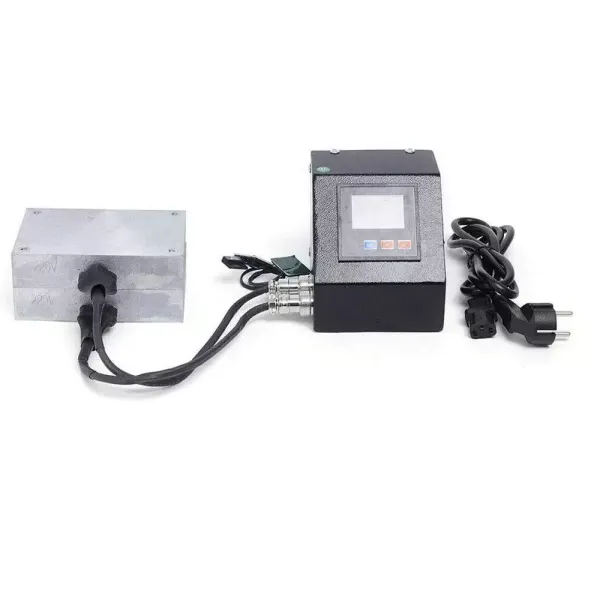 Industrial Control - Set de prensado de colofonia (6 x 4 placas calefactables, cable con enchufe europeo, 1200 W)