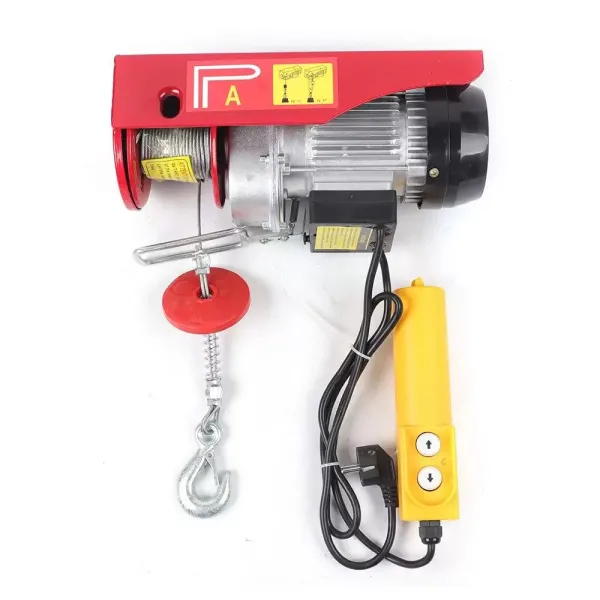 Cabrestante eléctrico de 200 – 1000 kg, polipasto de cadena, 200 kg