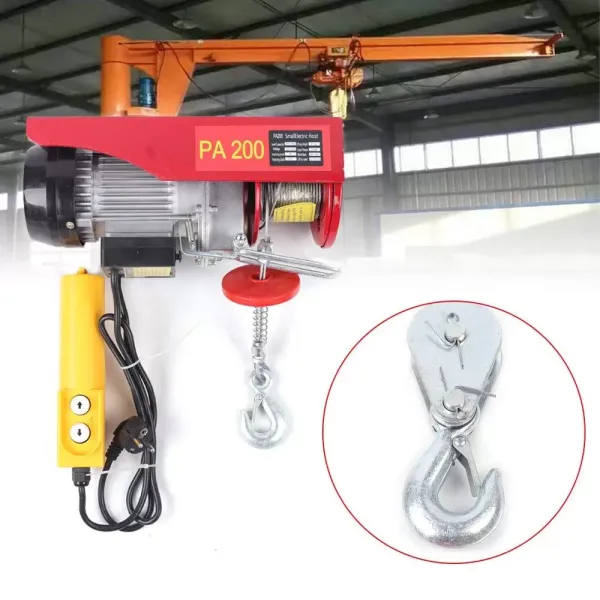 Cabrestante eléctrico de 200 – 1000 kg, polipasto de cadena, 200 kg Cabrestante eléctrico de 200 – 1000 kg, polipasto de cadena, 200 kg