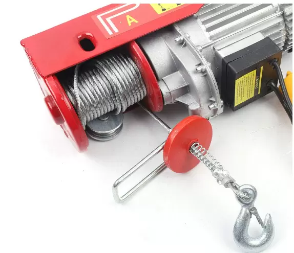 Cabrestante eléctrico de 200 – 1000 kg, polipasto de cadena, 200 kg