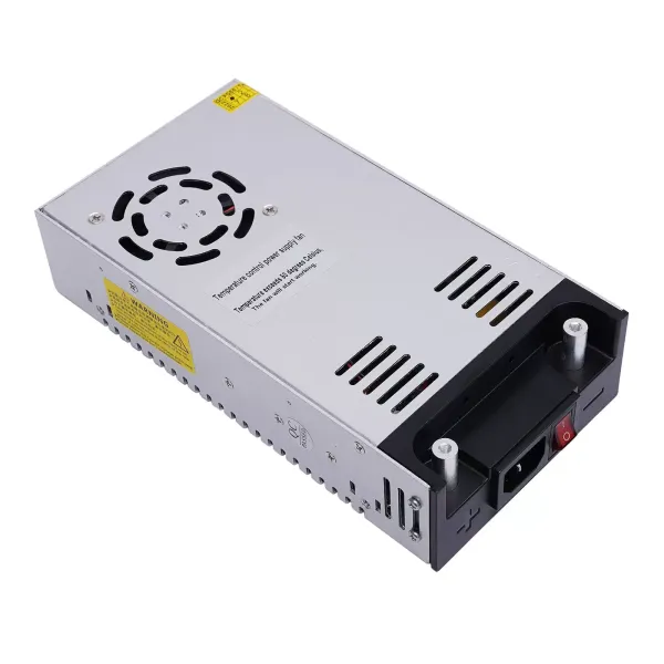 Transformador AC 220 V a DC 12 V, convertidor de voltaje, 600 W, adaptador de corriente, protección contra sobrecarga de conversión de voltaje