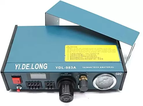 Dispensador de pegamento automático 983A con pantalla digital de epoxi, sistema de control digital, 220 V