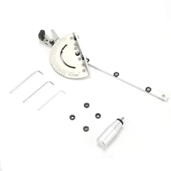 CNCEST Calibrador de ingletes para Herramienta de Barras de inglete estándar 450 mm DIY Sawing Alta precisión