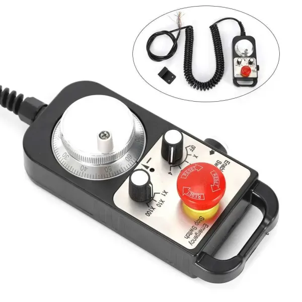 Volante electrónico con cable de 4 ejes MPG para fresadora