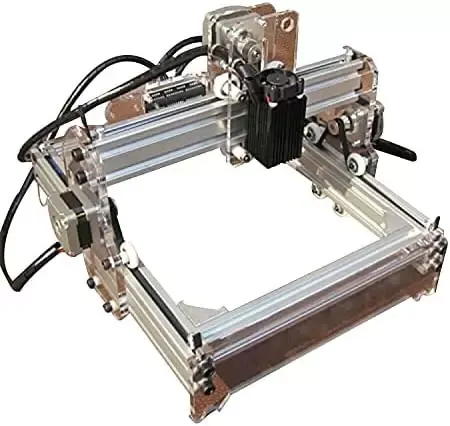Máquina de grabado láser de escritorio de 12 V USB con cortador láser para piel