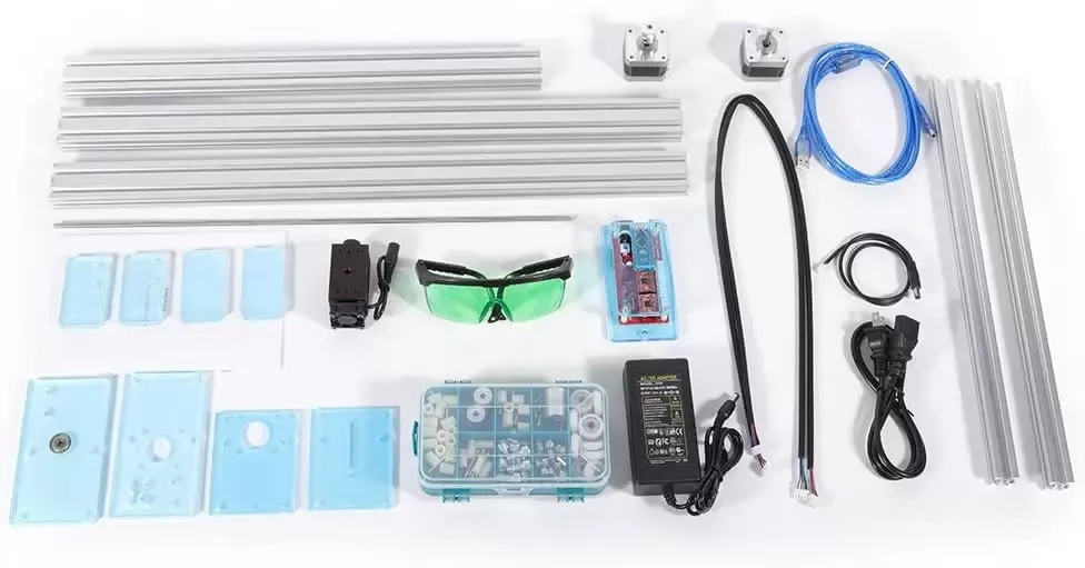 Máquina de grabado láser de escritorio de 12 V USB con cortador láser para piel Máquina de grabado láser de escritorio de 12 V USB con cortador láser para piel