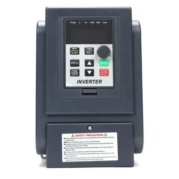 CNCEST Transformador de frecuencia VFD de 0,75 kW, monofásico, regulador de velocidad variable de frecuencia