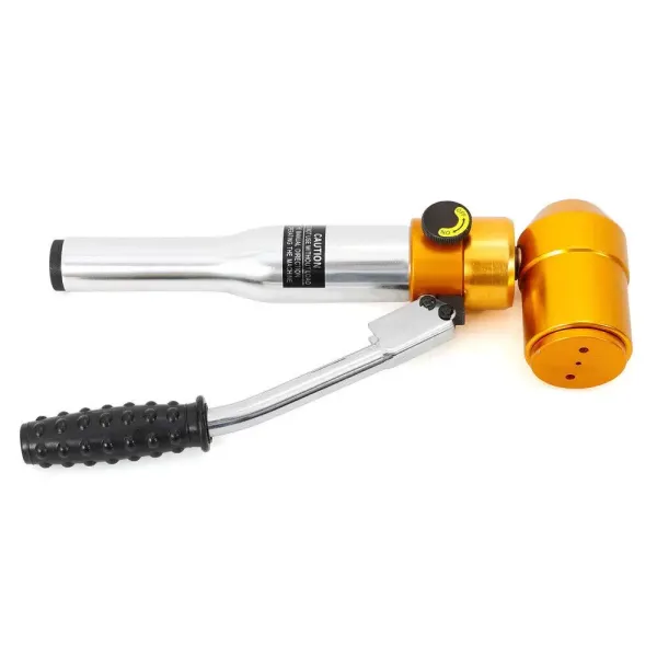 Perforadora hidráulica de chapa de 360°, giro manual hidráulico de metal, punzón, juego hidráulico manual, rango de perforación: 22,5 – 60,8 mm Perforadora hidráulica de chapa de 360°, giro manual hidráulico de metal, punzón, juego hidráulico manual, rango de perforación: 22,5 – 60,8 mm