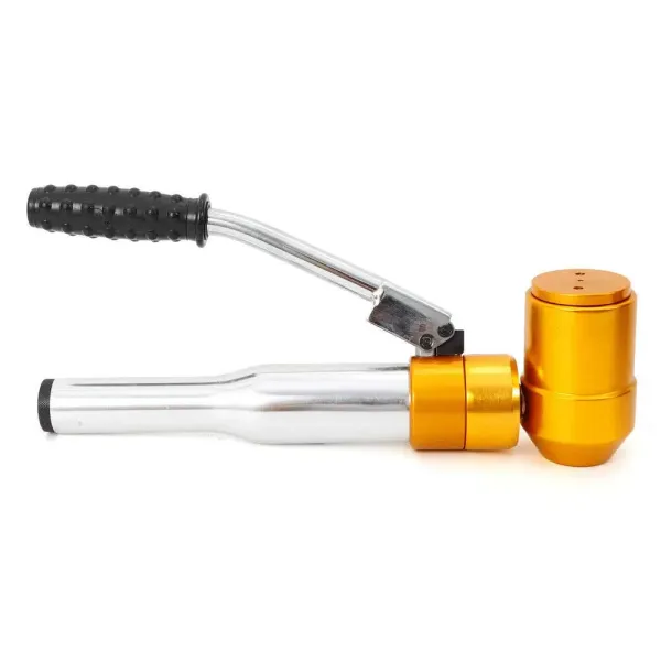 Perforadora hidráulica de chapa de 360°, giro manual hidráulico de metal, punzón, juego hidráulico manual, rango de perforación: 22,5 – 60,8 mm