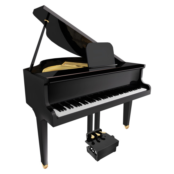 Piano Pedal Extender Banco para Niños Altura ajustable con 3 Pedales Piano Niños enseñanza