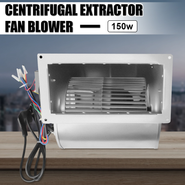Ventilador extractor centrífugo, 146 mm de diámetro