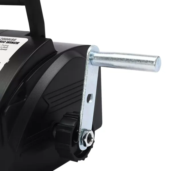 Cabrestante eléctrico de 300 W, 907kg, 12 V, con mando a distancia