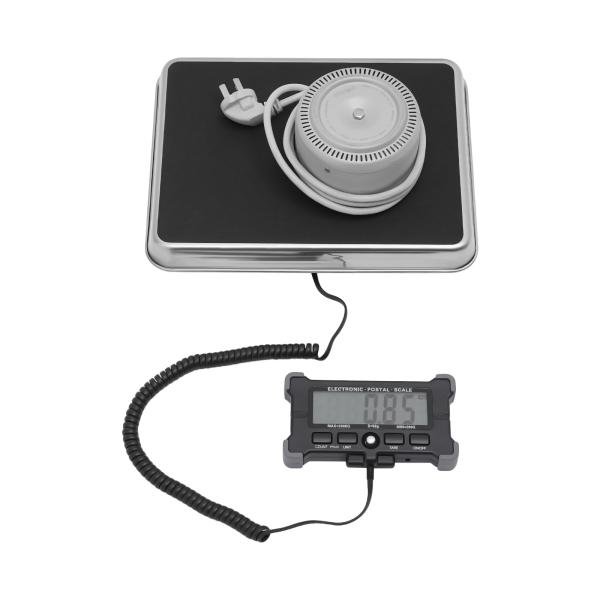 Báscula de mesa profesional, 200 kg/200 g, de acero inoxidable, con escala postal, báscula eléctrica con pantalla LCD