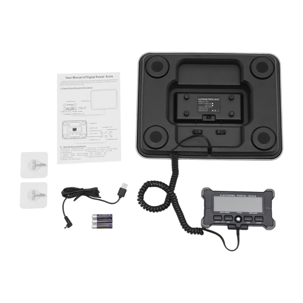 Báscula de mesa profesional, 200 kg/200 g, de acero inoxidable, con escala postal, báscula eléctrica con pantalla LCD Báscula de mesa profesional, 200 kg/200 g, de acero inoxidable, con escala postal, báscula eléctrica con pantalla LCD