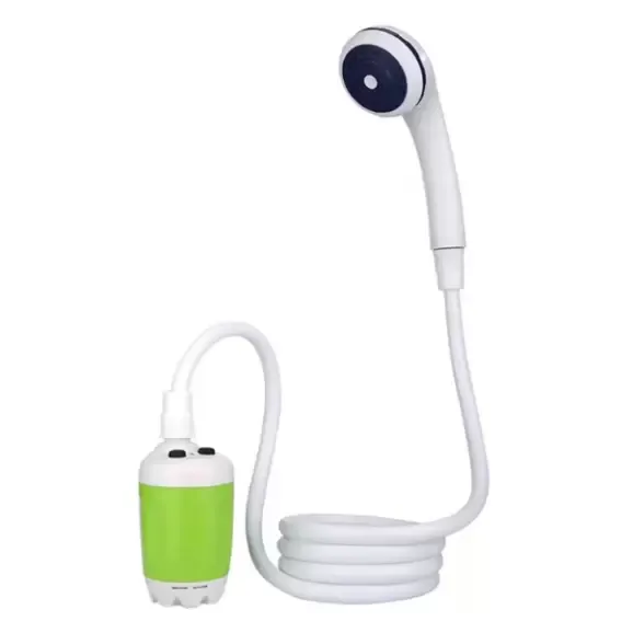Ducha de camping portátil para exteriores, duchas bomba de agua móvil, USB recargable al aire libre, lavado para camping perro coche 4-5L/min