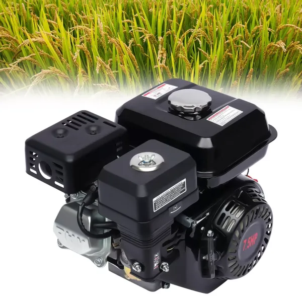 210CC 7Hp Motor de gasolina OHV de 1 cilindro y 4 tiempos Refrigeración horizontal