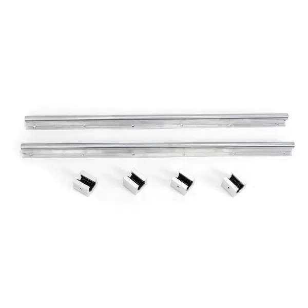 2 guías lineales SBR20, 1000 mm, riel de deslizamiento con 4 rodamientos SBR20UU de alta precisión, antioxidante, para impresora 3D DIY 2 guías lineales SBR20, 1000 mm, riel de deslizamiento con 4 rodamientos SBR20UU de alta precisión, antioxidante, para impresora 3D DIY