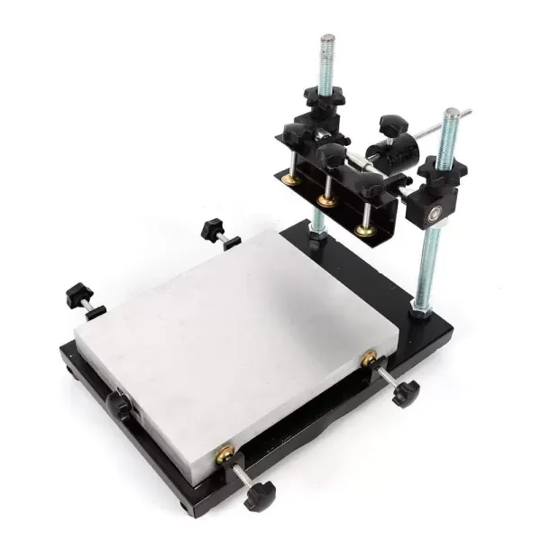 Plantilla de impresión manual, 30 x 24 cm, placa de impresión PCB SMT, altura ajustable 0-120 mm