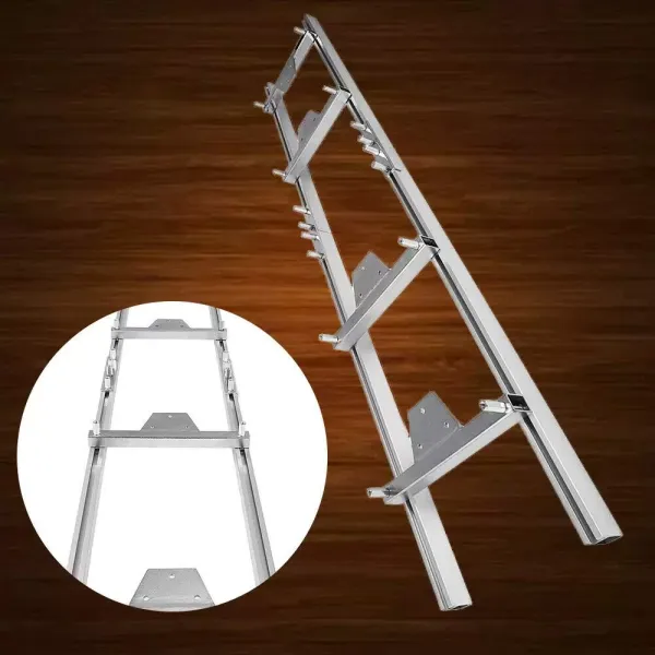 Soporte para motosierra portátil de aluminio para motosierra de 14 a 36 pulgadas de longitud Soporte para motosierra portátil de aluminio para motosierra de 14 a 36 pulgadas de longitud