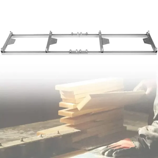 Soporte para motosierra portátil de aluminio para motosierra de 14 a 36 pulgadas de longitud Soporte para motosierra portátil de aluminio para motosierra de 14 a 36 pulgadas de longitud