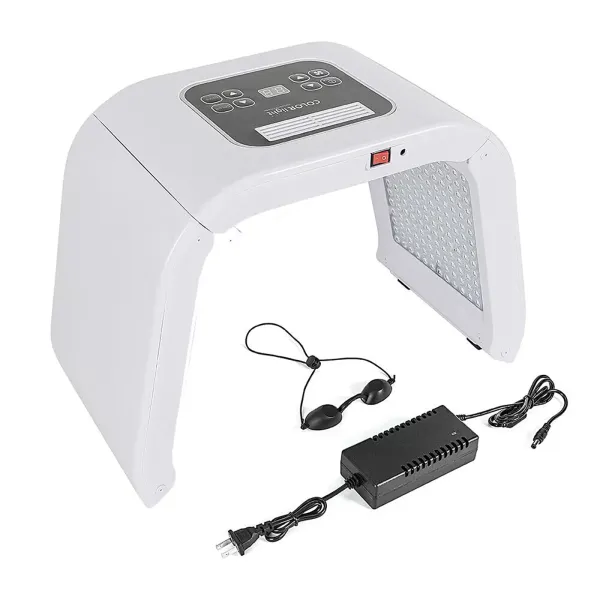 Máquina de belleza facial con luz LED PDT, para terapia de fotón, terapia de luz, cuidado de la piel