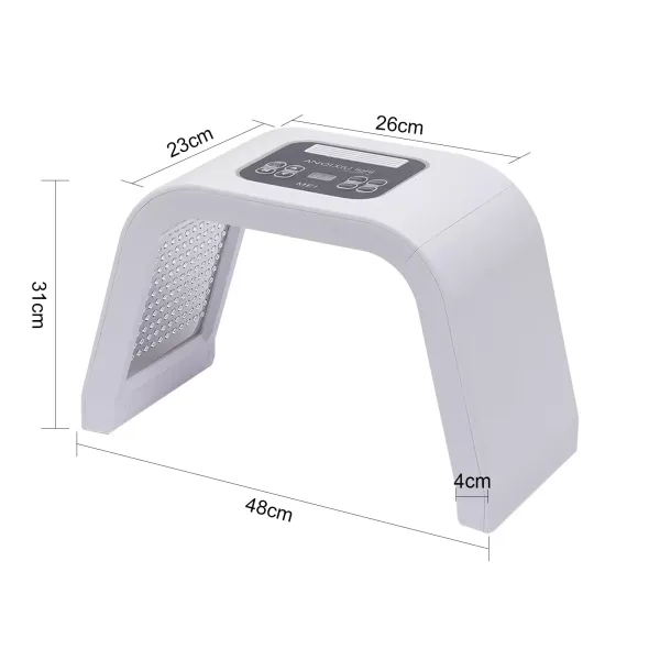 Máquina de belleza facial con luz LED PDT, para terapia de fotón, terapia de luz, cuidado de la piel