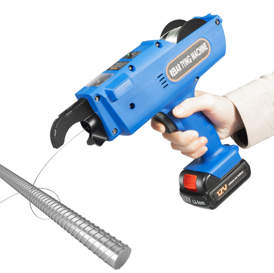 Encuadernadora automática de alambre de 8 mm a 34 mm, 12 V, 4500 mAh