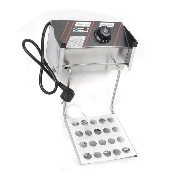 CNCEST Freidora eléctrica de acero inoxidable,6l, 2,5 kW, zonas frías, termostáticos Deep Fry Freidora 60-200 ℃