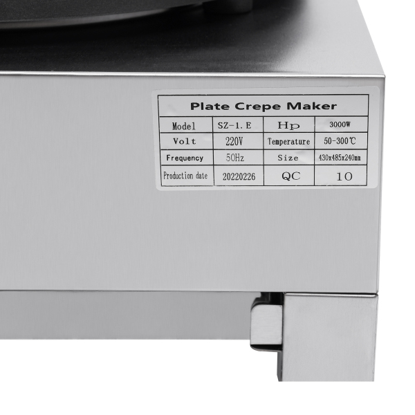 Crepera eléctrica  para crepes