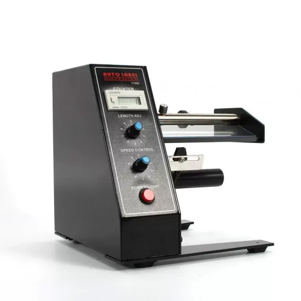 Etiquetadora automática, dispensador de etiquetas, 4-140 mm, auto-adhesiva, control digital