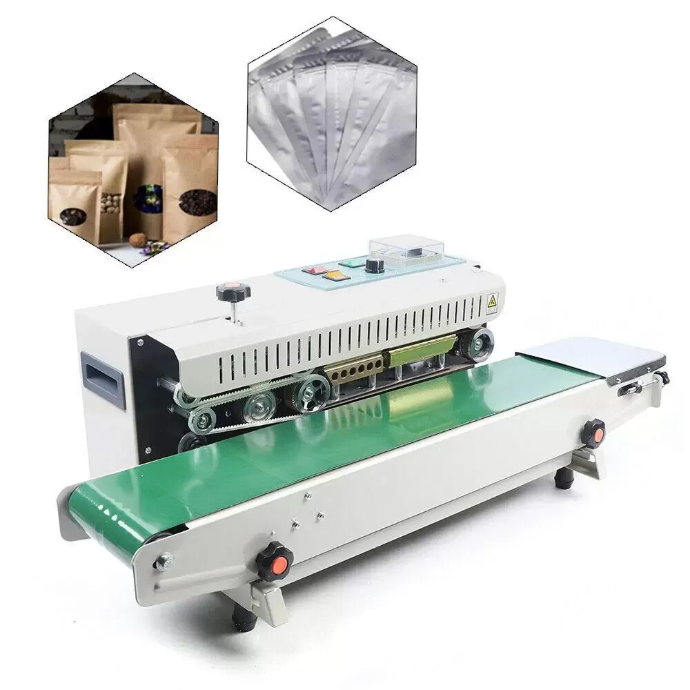 FR-900 Máquina de sellado automática, Longitud sin restricciones, continua, sellador horizontal 0-12 m/min