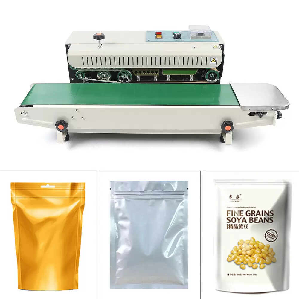FR-900 Máquina de sellado automática, Longitud sin restricciones, continua, sellador horizontal 0-12 m/min
