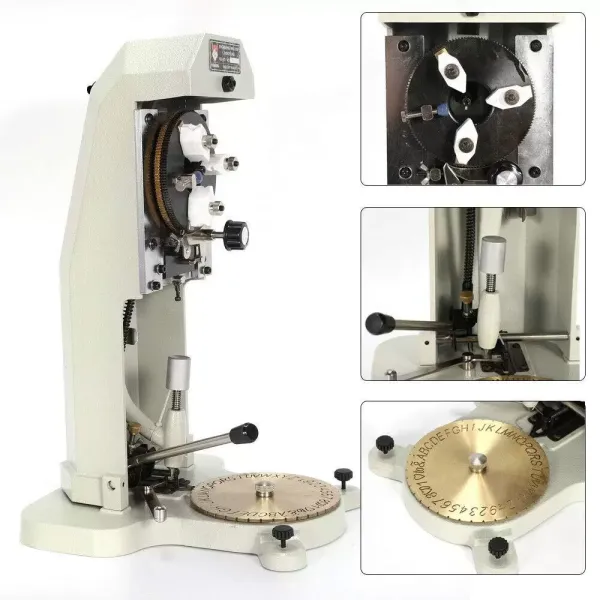 Grabado en el interior de la máquina de grabado de joyas, esfera de doble cara Grabado en el interior de la máquina de grabado de joyas, esfera de doble cara