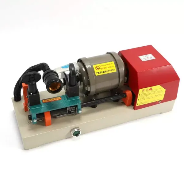 Fresa de llaves horizontal máquina copiadora de llaves duplicador de mano, máquina de corte clave máquina 90 W de precisión