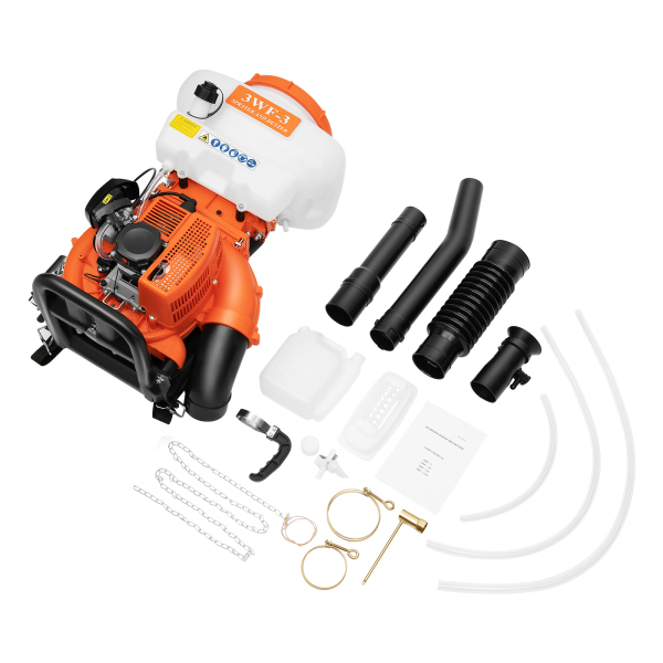 CNCEST Pulverizador a presión para espalda de 14l de gasolina, 2,13 kW, cobertura de 12 m, pulverizador contra malas hierbas para agricultura y jardín CNCEST Pulverizador a presión para espalda de 14l de gasolina, 2,13 kW, cobertura de 12 m, pulverizador contra malas hierbas para agricultura y jardín