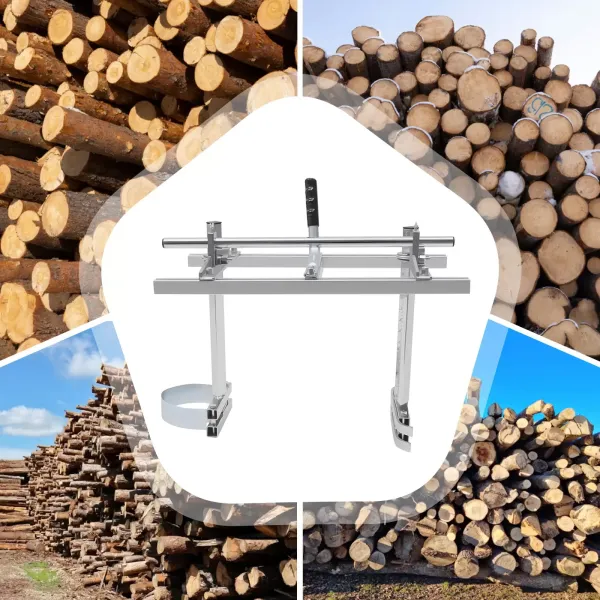 Tamaño de la barra de fresado de tablones del molino de motosierra portátil 14 pulgadas a 24 pulgadas Tamaño de la barra de fresado de tablones del molino de motosierra portátil 14 pulgadas a 24 pulgadas