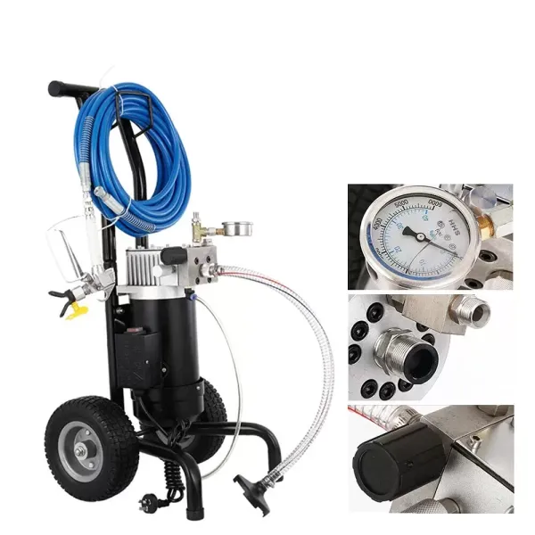 Pulverizador de pintura airless 900W pulverizador de pintura 1.9L