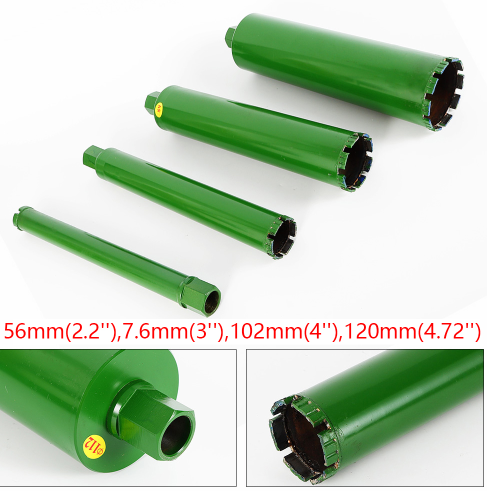 Juego de 4 brocas de diamante M22 (350 mm, 370 mm)