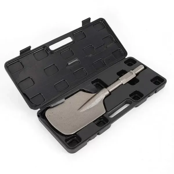 Cincel ancho para baldosas, pala demoledora, pala de arcilla para martillo 65/95 de arcilla, 30 × 440 × 135 mm para hormigón, ladrillo, piedra