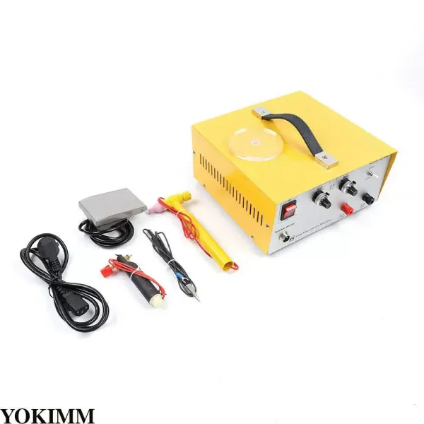 Máquina de soldadura por puntos de pulso de mano de 220V 80A para joyería de oro y plata Máquina de soldadura por puntos de pulso de mano de 220V 80A para joyería de oro y plata