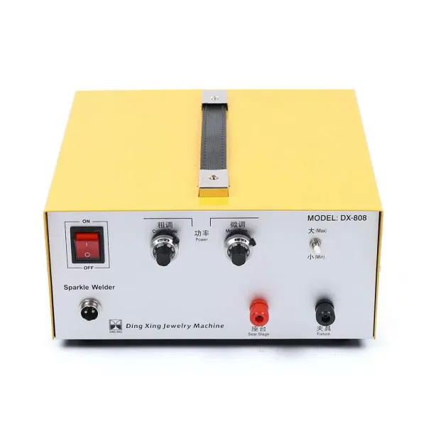 Máquina de soldadura por puntos de pulso de mano de 220V 80A para joyería de oro y plata Máquina de soldadura por puntos de pulso de mano de 220V 80A para joyería de oro y plata