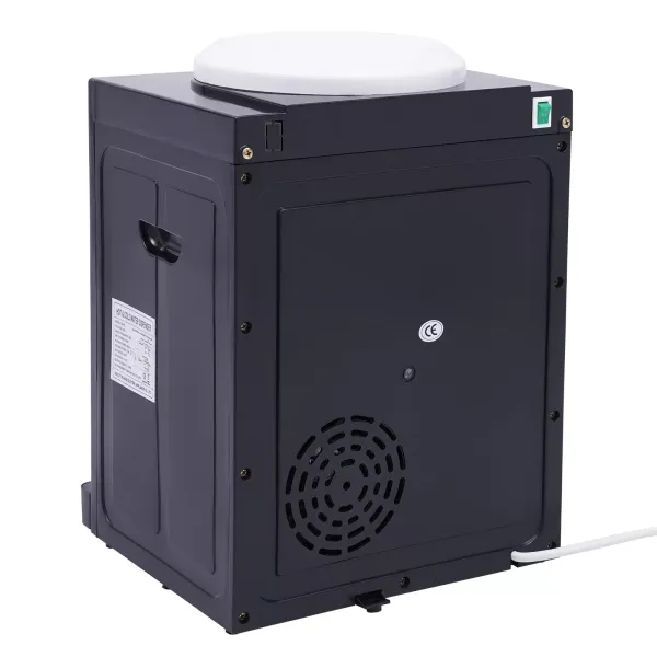 CNCEST Dispensador de agua eléctrico de acero inoxidable de 220 V, de agua caliente y fría, inicio de llave, regulación automática de la temperatura