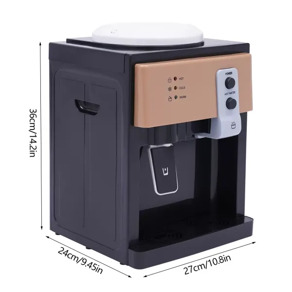 CNCEST Dispensador de agua eléctrico de acero inoxidable de 220 V, de agua caliente y fría, inicio de llave, regulación automática de la temperatura