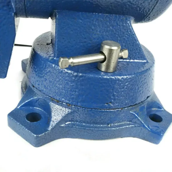 Tornillo de banco de 125 mm / 5 pulgadas, yunque giratorio, banco de trabajo, para lijadora plana, fresadora, máquinas de herramientas Tornillo de banco de 125 mm / 5 pulgadas, yunque giratorio, banco de trabajo, para lijadora plana, fresadora, máquinas de herramientas