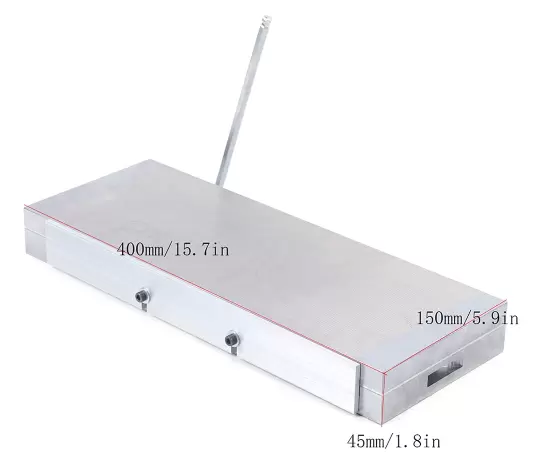 40 x 15 cm placa tensora magnética permanente placa de sujeción magnética magnética magnética magnética molinder