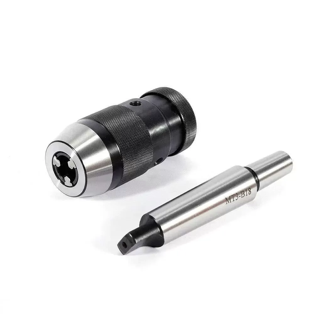Portabrocas de sujeción rápida Mt3-B18 de 1-16 mm para torno y fresadora