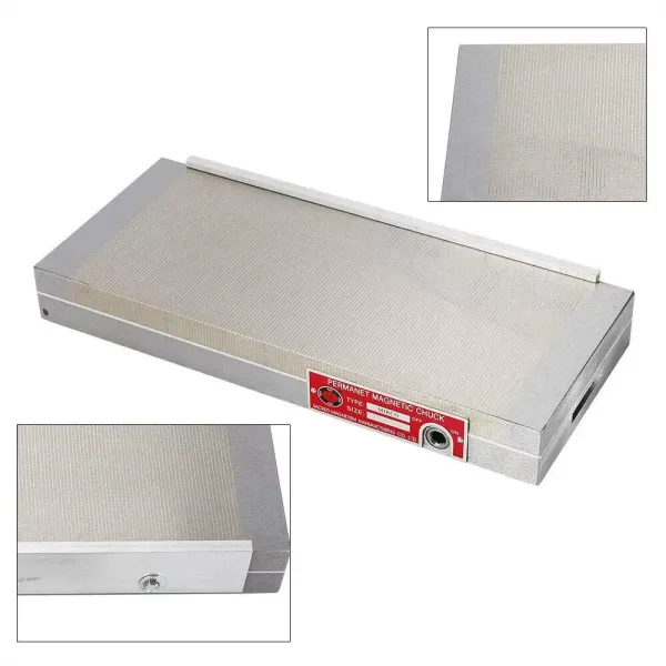 Imanes permanentes de mandril magnético de 6 "x14" para rectificadoras, máquinas de corte en línea, taladros de banco Imanes permanentes de mandril magnético de 6 "x14" para rectificadoras, máquinas de corte en línea, taladros de banco