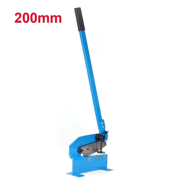 CNCEST Tijeras para chapa de acero de 200 mm, hoja de metal, marco de acero, flexibles, tijeras de pizarra de acero